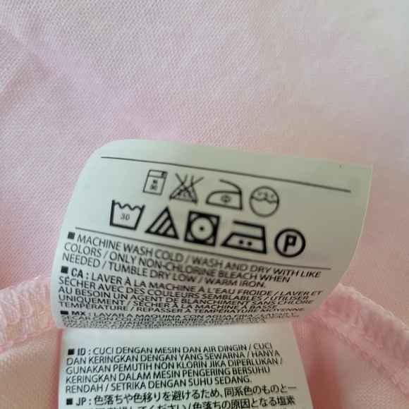 Old Navy pink cotton oxford in XL - Picture 7 of 9